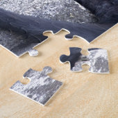 Zwarte kat legpuzzel (Zijkant)