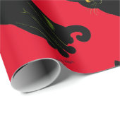 Zwarte kat, Louis Wain Cadeaupapier (Rol Hoek)