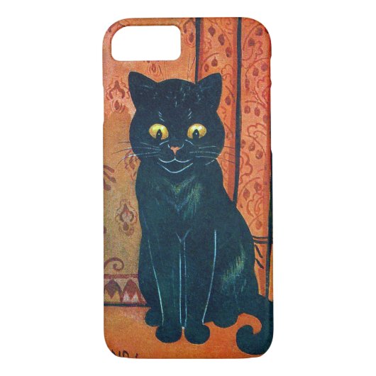 Zwarte kat, Louis Wain Case-Mate iPhone Case (Achterkant)