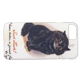 Zwarte kat, Louis Wain Case-Mate iPhone Case (Achterkant (Horizontaal))
