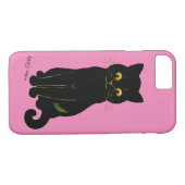 Zwarte kat, Louis Wain Case-Mate iPhone Case (Achterkant (Horizontaal))