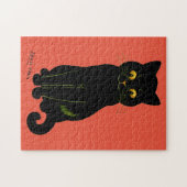 Zwarte kat, Louis Wain Legpuzzel (Horizontaal)