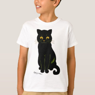 Zwarte kat, Louis Wain T-shirt