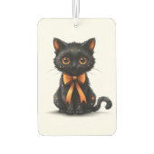 Zwarte kat luchtverfrisser (Achterkant)