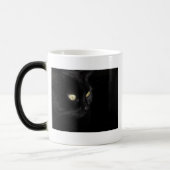 Zwarte kat magische mok (Links)