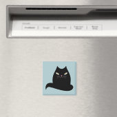Zwarte kat magneet (Insitu (Vaatwasser))