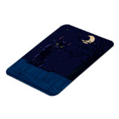 Zwarte kat magneet (Linkerzijde)