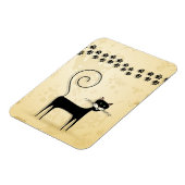 Zwarte kat magneet (Linkerzijde)