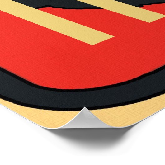 Zwarte Kat, Mardi Gras, bewerken tekst Poster (Hoek)