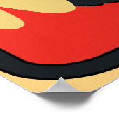 Zwarte Kat, Mardi Gras, bewerken tekstPoster Poster (Hoek)