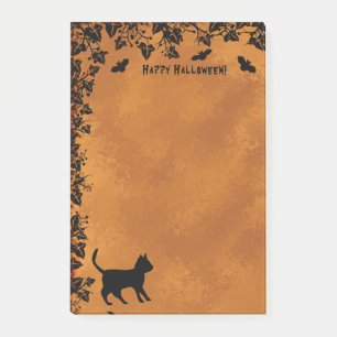 Zwarte kat met biet, Happy Halloween Post-it® Notes