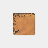 Zwarte kat met biet, Happy Halloween Post-it® Notes (Voorkant)