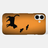 Zwarte kat met tas Case-Mate iPhone case (Achterkant (horizontaal))