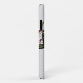 Zwarte kat met theepot en kippen Case-Mate iPhone case (Achterkant/rechts)