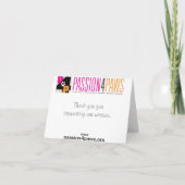 Zwarte Kat met Vlinder Notecard Kaart (Achterkant)