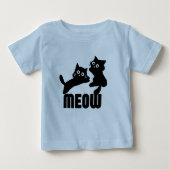 Zwarte kat, miauw (Voorkant)