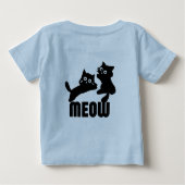 Zwarte kat, miauw (Achterkant)