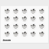 Zwarte Kat Moeder Energie Sticker – Cute Kat Liefh (Vel)