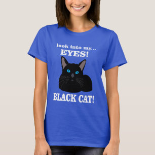 Zwarte Kat Moeder Kitty Dierenliefhebber Zwarte Ka T-shirt