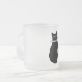  zwarte kat Mok (Voorkant links)