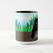 Zwarte kat Mok (Midden)