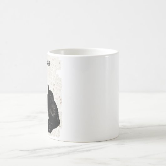 Zwarte kat-Mok Koffiemok (Center)