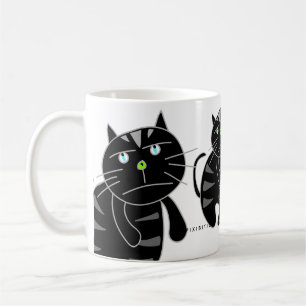 Zwarte kat-Mok Koffiemok
