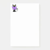 Zwarte Kat Natuur Notities  Post-it® Notes (Voorkant)
