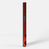 ZWARTE KAT NINJA Rood Ruby iPhone Hoesje (Rechterkant)
