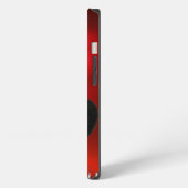 ZWARTE KAT NINJA Rood Ruby iPhone Hoesje (Linkerkant)