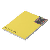 zwarte kat notitieblok (Linkerzijde)