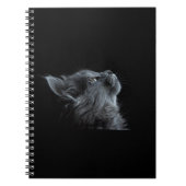Zwarte kat notitieboek (Voorkant)