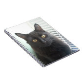 Zwarte kat notitieboek (Rechterzijde)