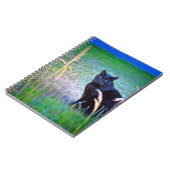 Zwarte kat notitieboek (Linkerzijde)