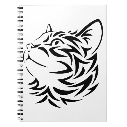 zwarte kat notitieboek (Voorkant)