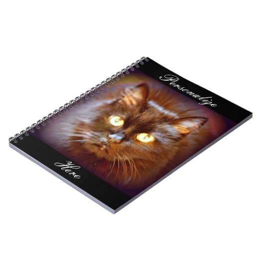 zwarte kat notitieboek (Linkerzijde)