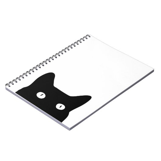 Zwarte kat notitieboek (Linkerzijde)