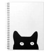 Zwarte kat notitieboek (Voorkant)