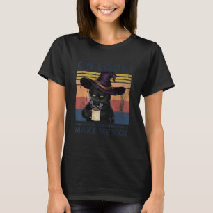 Zwarte Kat Oh Kijk Nog Een Glorierige Ochtend Maak T-shirt