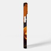 Zwarte kat op pompoen Case-Mate iPhone case (Achterkant / Rechts)