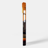 Zwarte kat op pompoen Case-Mate iPhone case (Achterkant / Links)