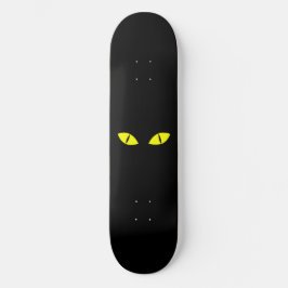 Zwarte kat persoonlijk skateboard