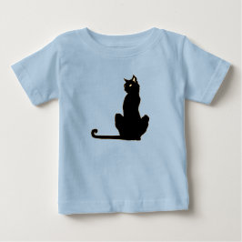 Zwarte Kat Peuter T-Shirt