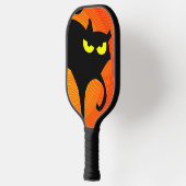 Zwarte kat pickleball paddle (Links)