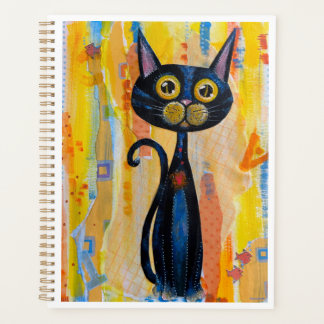 Zwarte kat planner