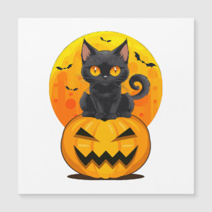 Zwarte Kat Pompoen Halloween Kostuum