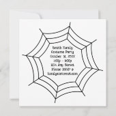 Zwarte kat & pompoen niet eng Halloween Kaart (Achterkant)