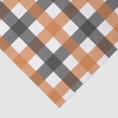 Zwarte kat & pompoen niet eng Halloween Tissuepapier (Detail)