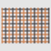 Zwarte kat & pompoen niet eng Halloween Tissuepapier (Voorkant)