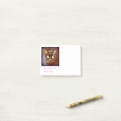 zwarte kat post-it® notes (Op bureau)